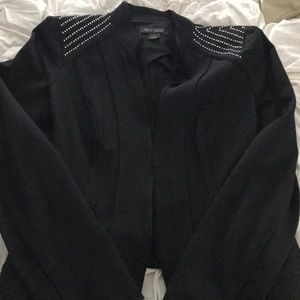 WHBM Black Studded Blazor